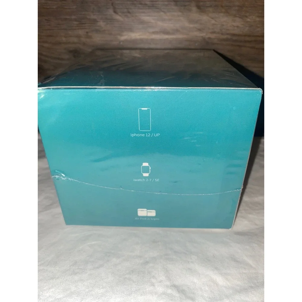 SEALED Pexxus 3 in 1 Wireless Charger, Phone/Watch/Air‎ Pods